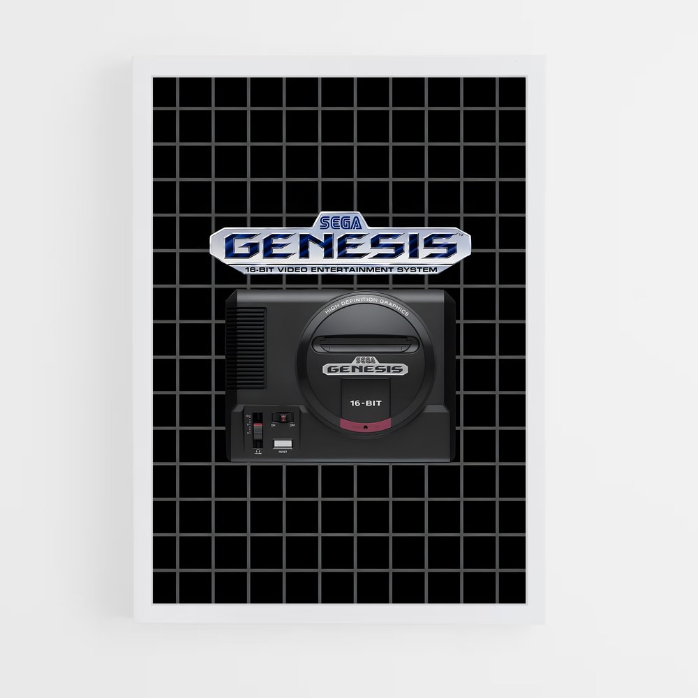 Poster Sega Forever – affiche Consoles (vue 3)